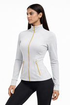 White Sculpt Jacket