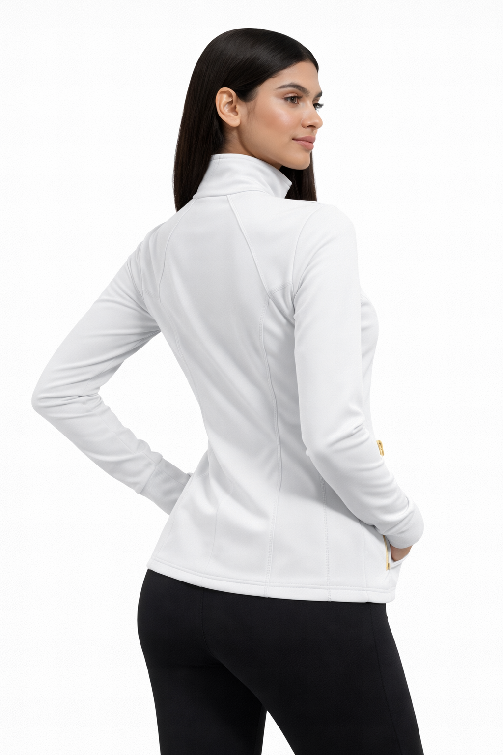 White Sculpt Jacket