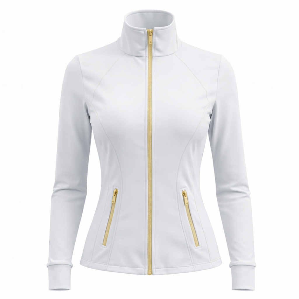 White Sculpt Jacket