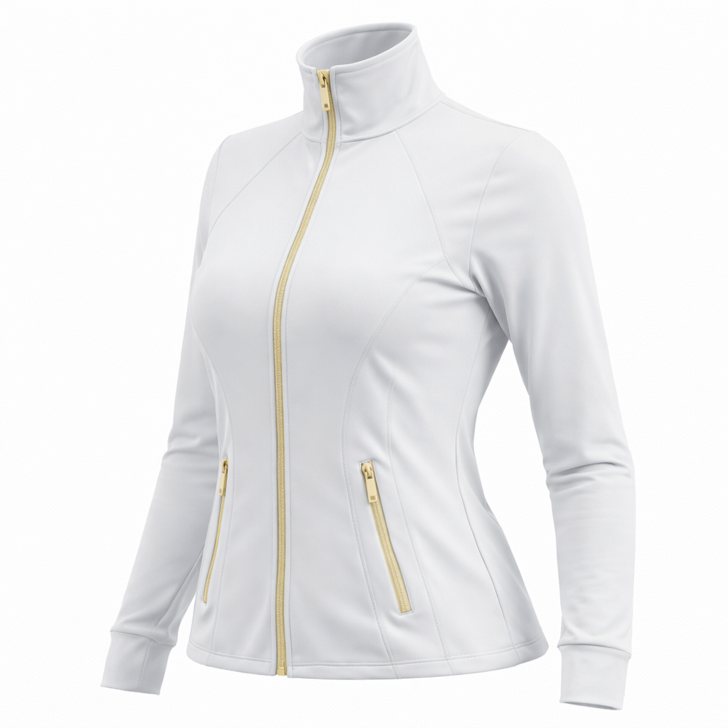 White Sculpt Jacket
