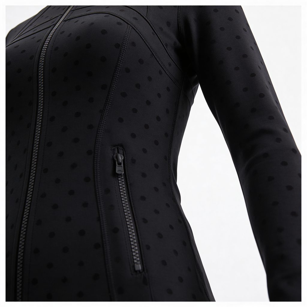 Polka Dot Sculpt Jacket